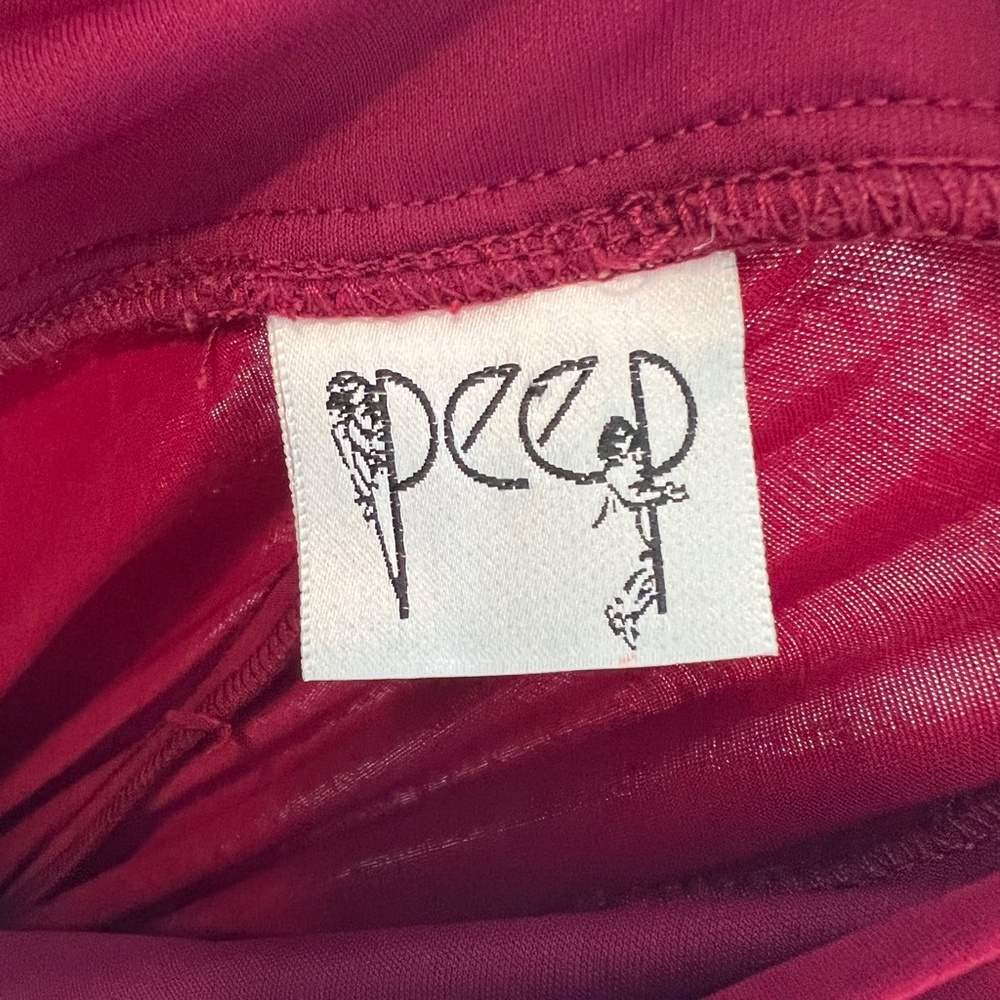 Vintage Peep Rockabilly Pinup‎ Glamour Slinky Cowl Neck Maxi Dress - Picture 7 of 10